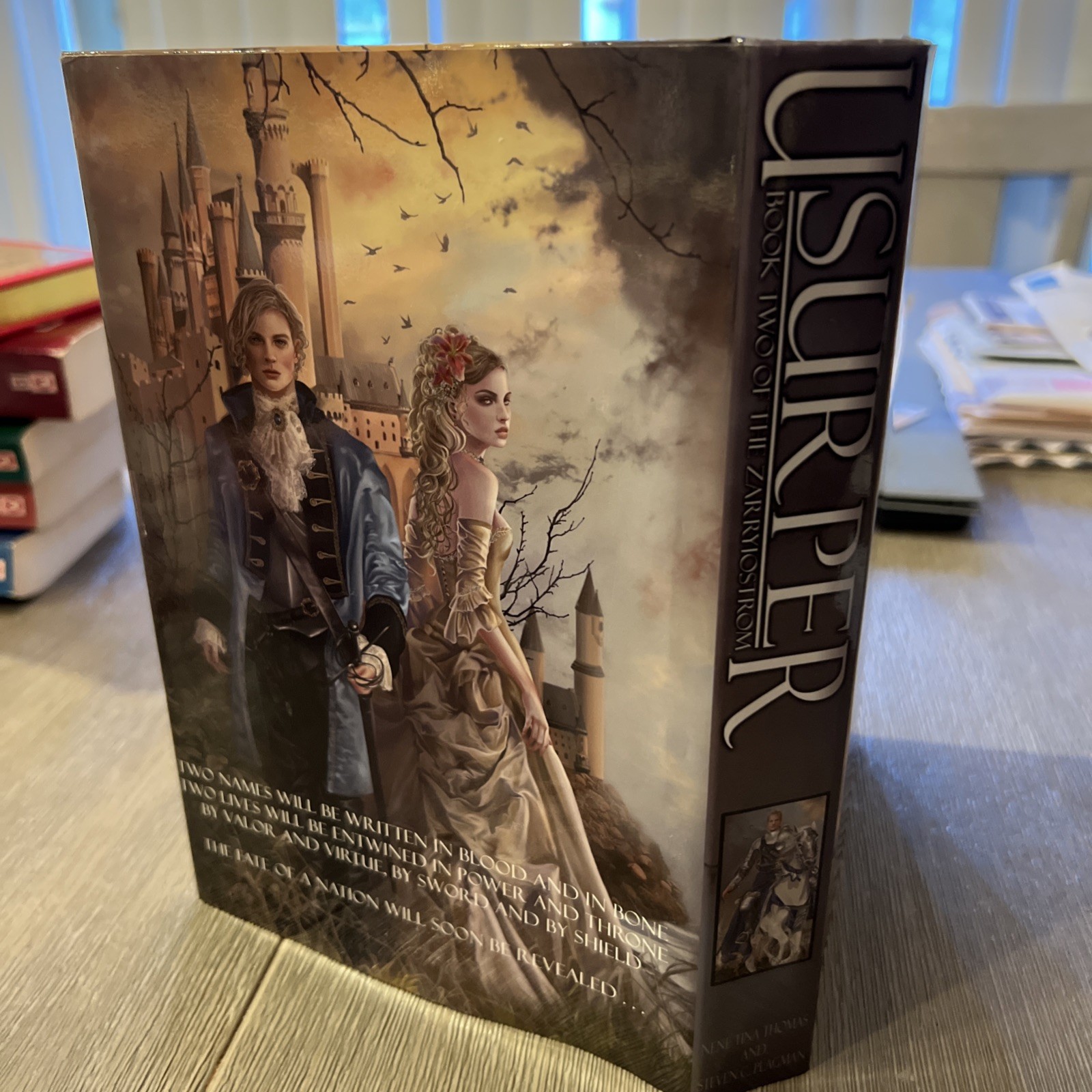 Usurper SIGNED x2 by Nene Tina Thomas / Steven Plagman — 1st #294/1000 NEW HC