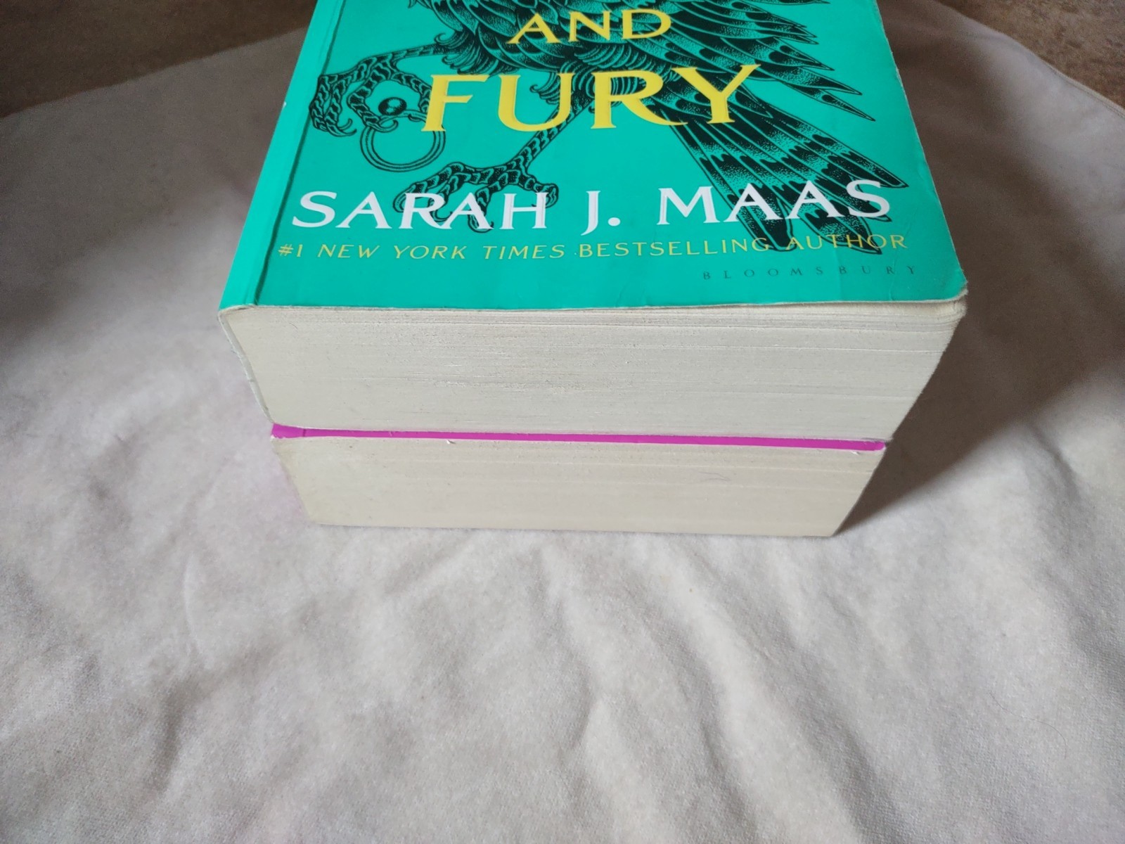 A Court Mist And Fury + Court Of Wings & Ruin Sarah Maas Novels Softcover Books
