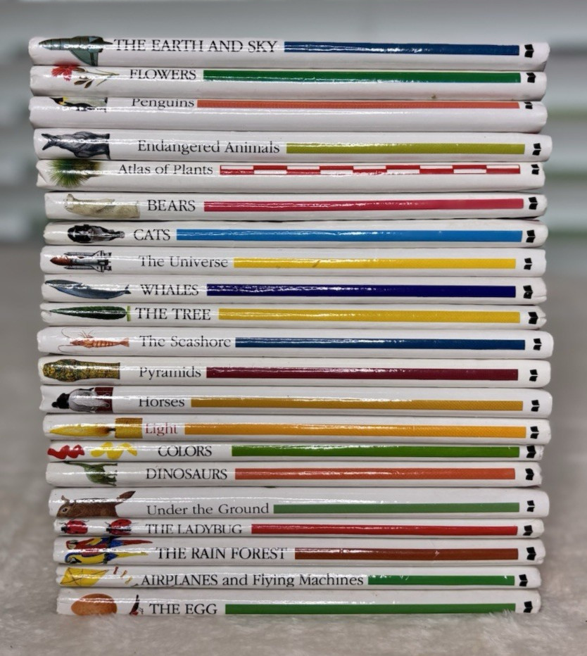Scholastic A First Discovery Books Lot Of 21 Early Learning Home School