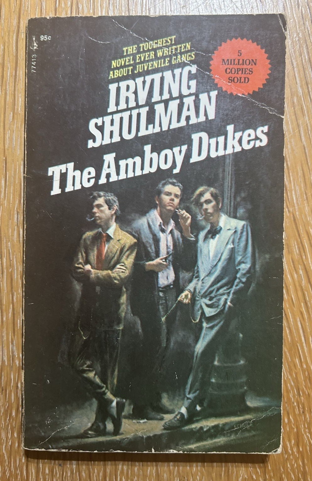 The Amboy Dukes Irving Shulman 1971 Paperback Published by Pocket Books