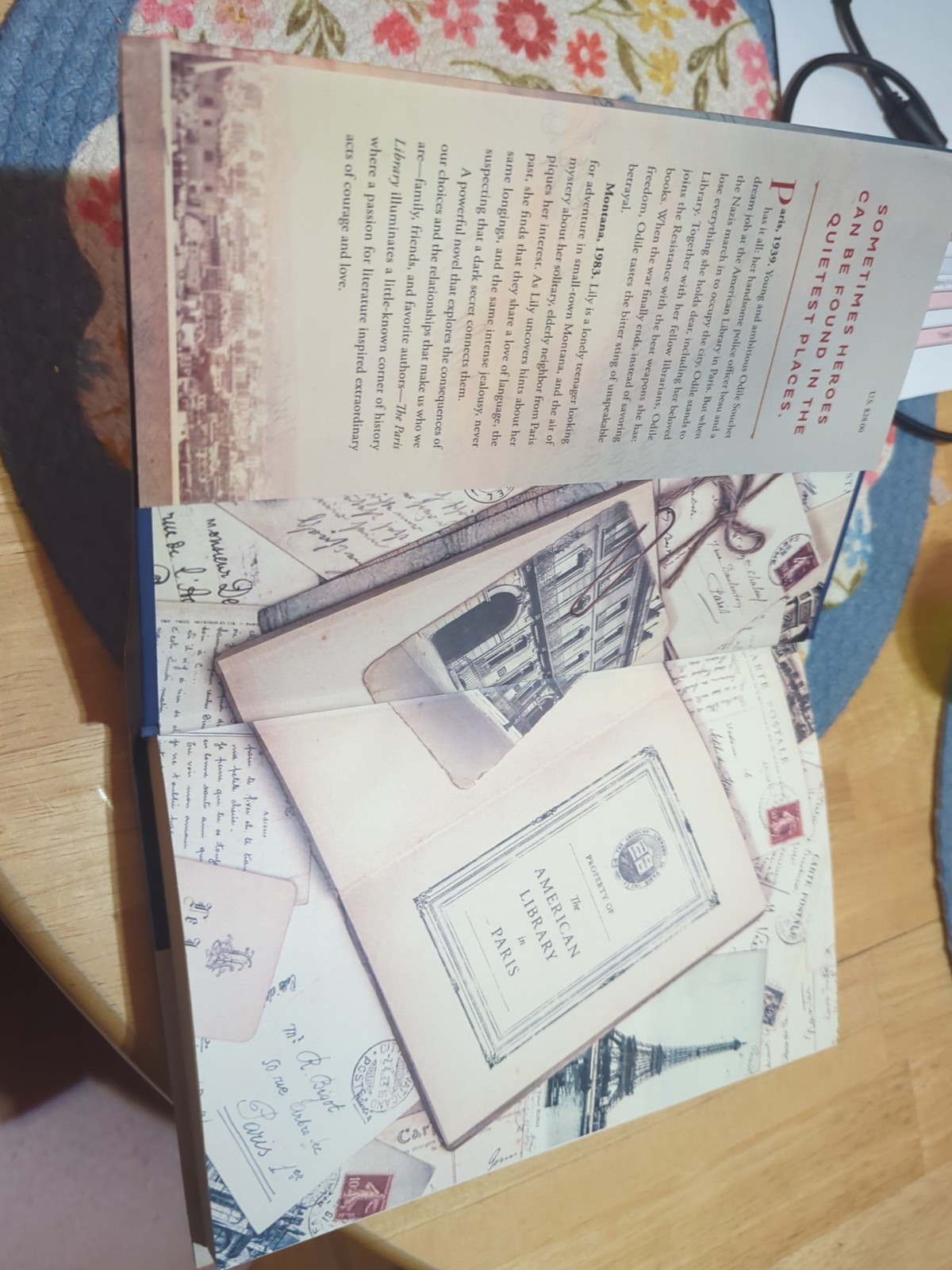 Paris Library : A Novel by Janet Skeslien Charles (2021, Hardcover)