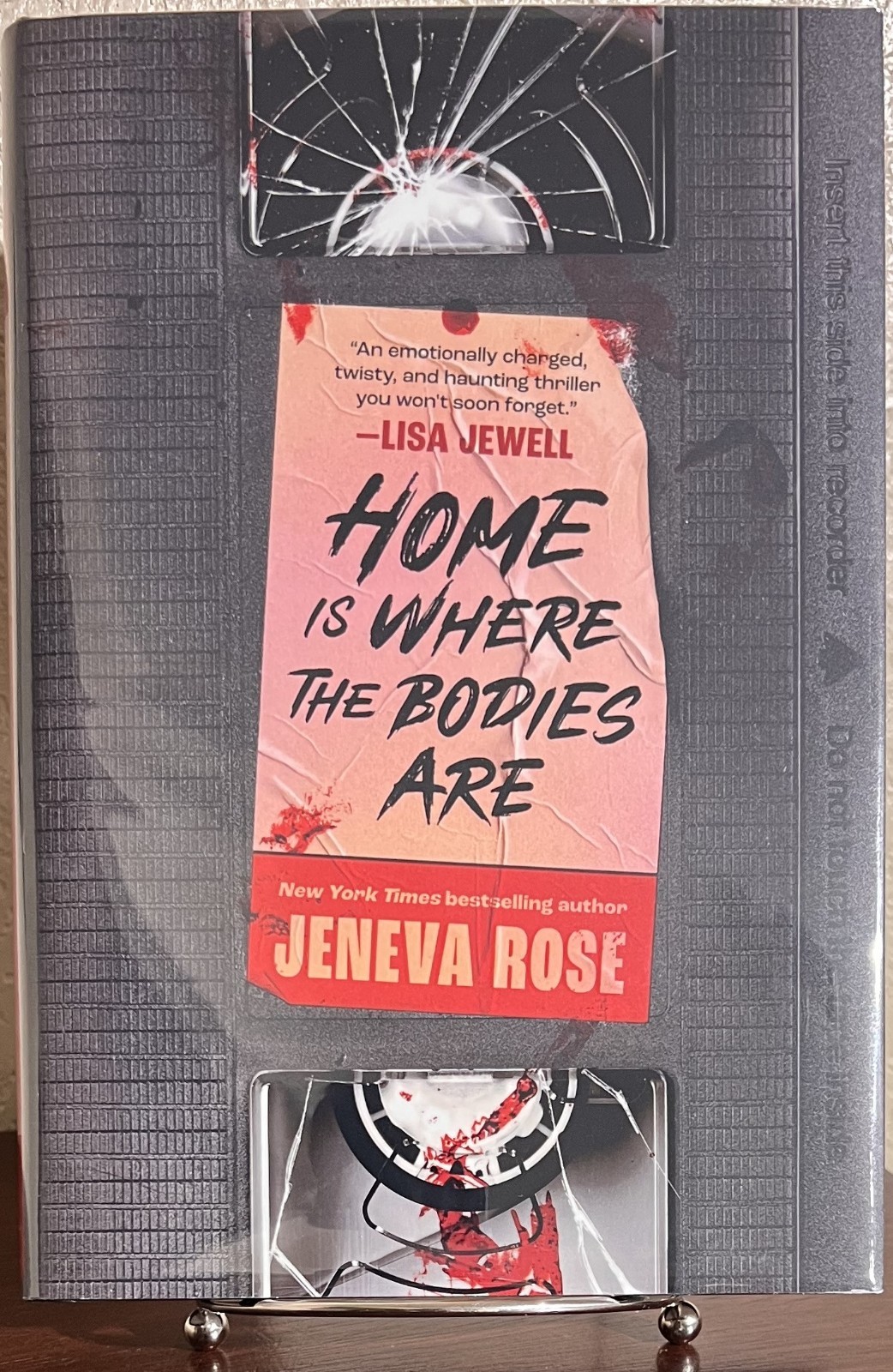 SIGNED ~ HOME IS WHERE THE BODIES ARE Jeneva Rose (2024 Hardcover) First Edition