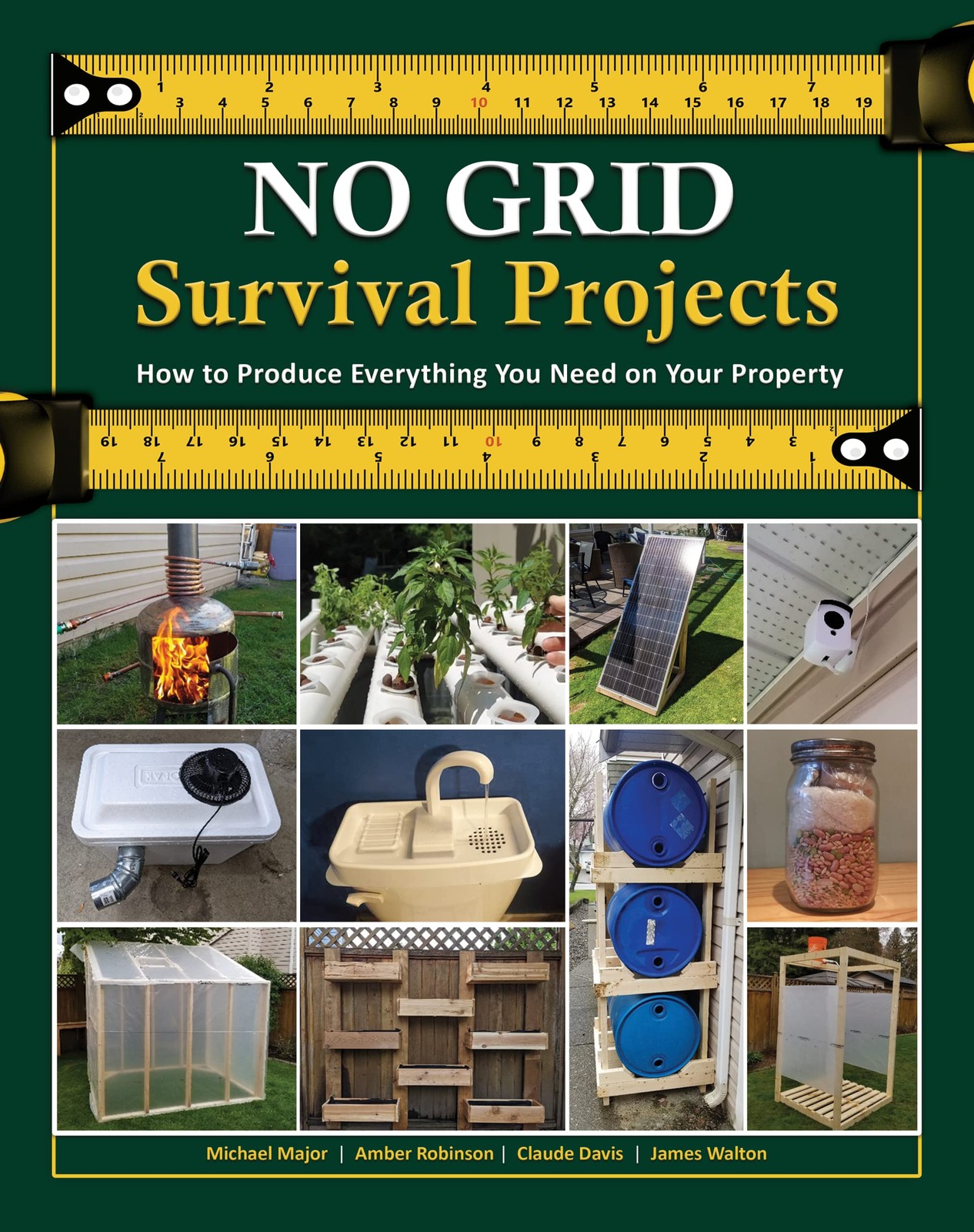 NO GRID Survival Projects — paperback Claude Davis|Michael Major|Amber Robin…