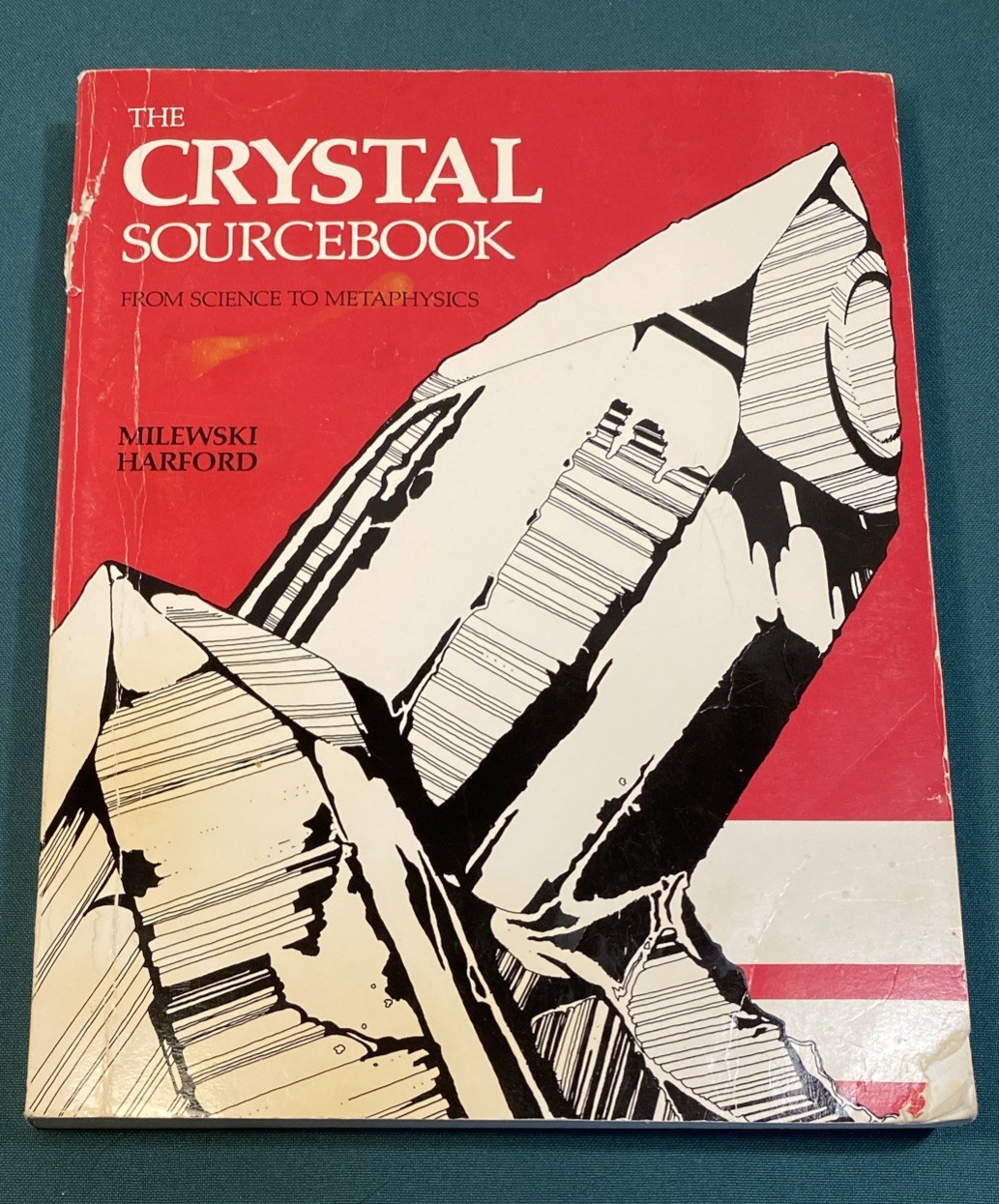 THE CRYSTAL SOURCEBOOK by Milewski Harford ~ Clean Softcover ~2nd Edition ~ 1988