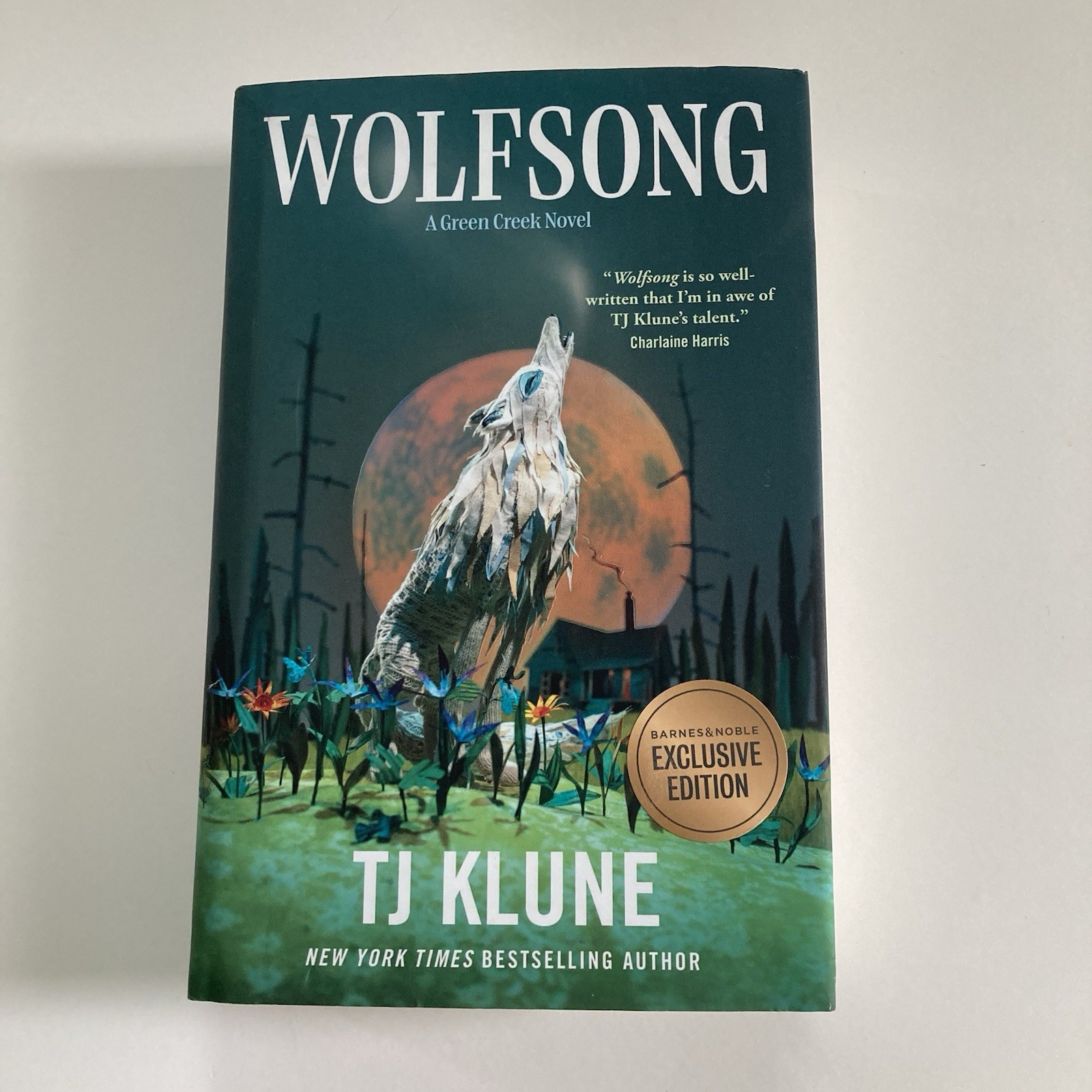 Wolfsong Tj Klune Exclusive 2023 Barnes Noble Hardcover First Ed Green Creek