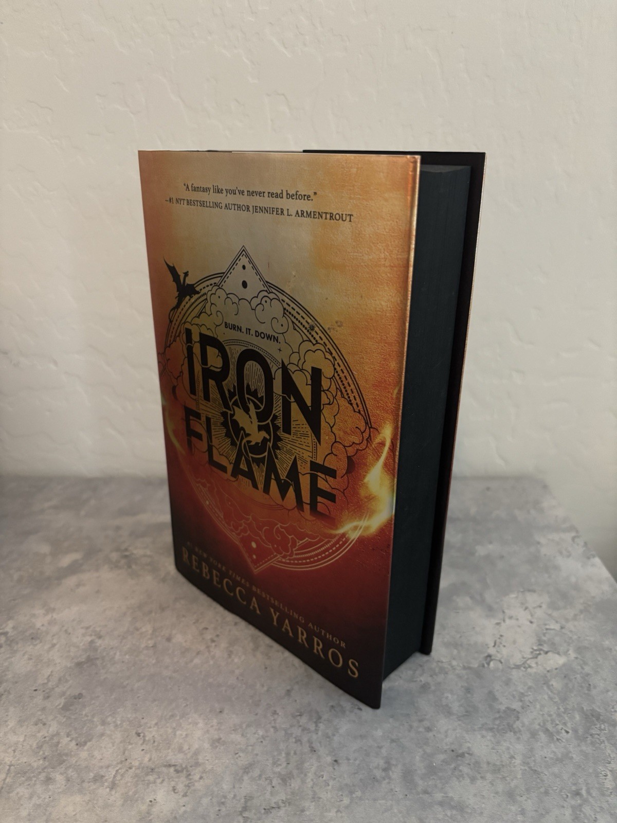 Iron Flame — First Edition Hardcover, Rebecca Yarros, The Empyrean Ser.