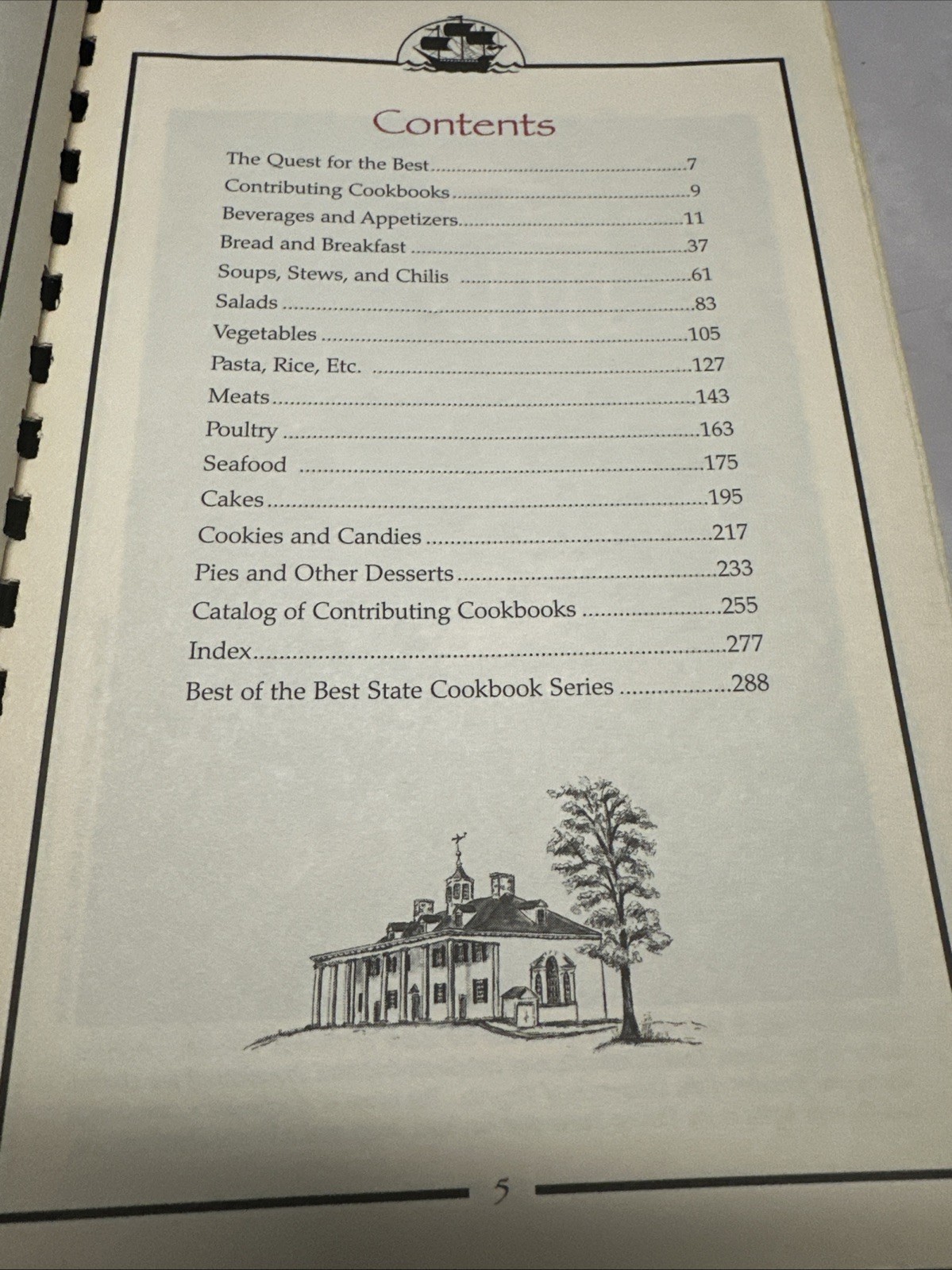 Best of the Best from Virginia Cookbook II by McKee & Moseley ~ 286 Pages
