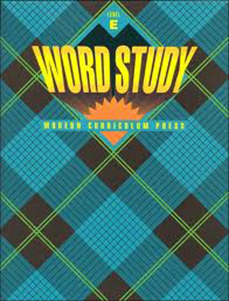 Word Study, Level E — Pearson Education — Good — See condition notes