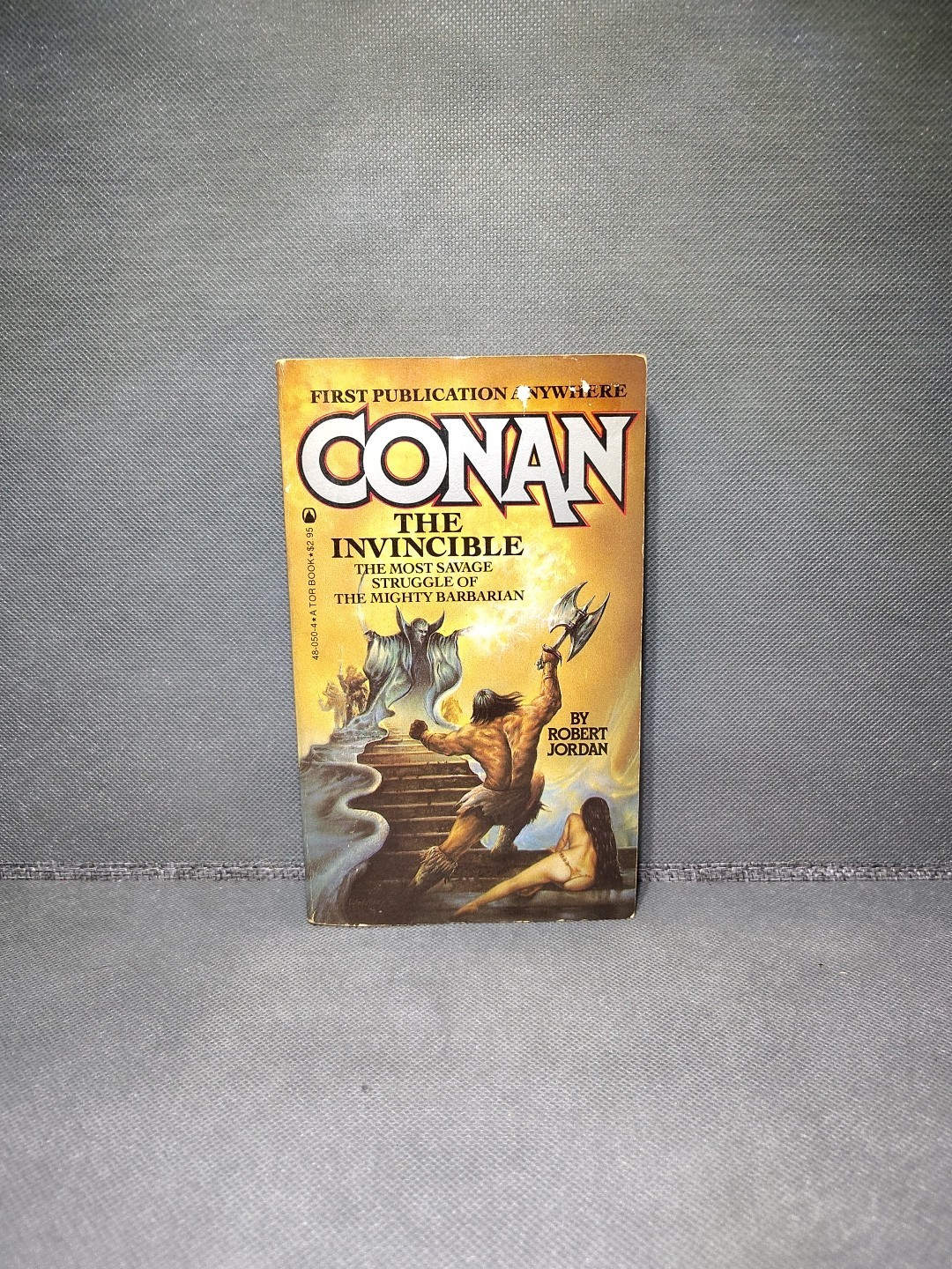 Conan the Invincible by Robert Jordan (1982, Uk- a Format Paperback)