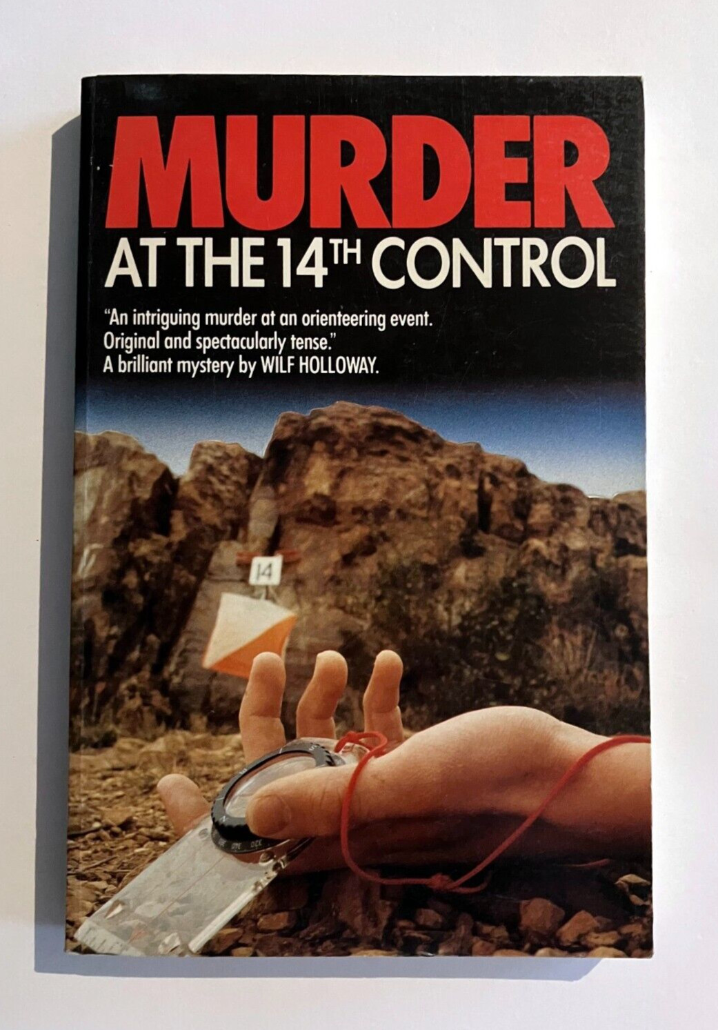 Murder at the 14th Control: Wilf Holloway — RARE 1986 Oz Orienteering Novel PB