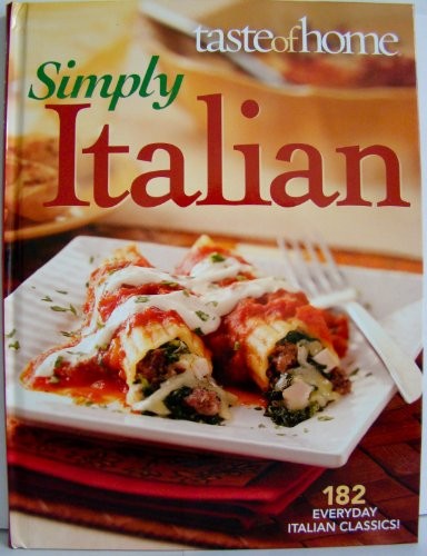 Taste of Home Simply Italian — VERY GOOD