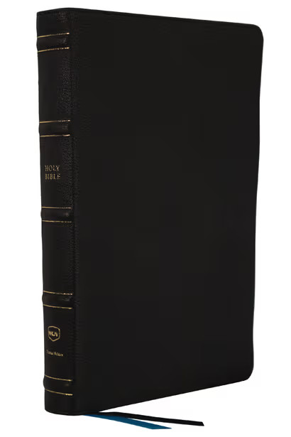 NKJV Maclaren Series Large Print Thinline Reference Bible Genuine Leather *NEW*