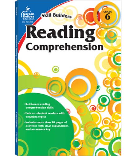 Reading Comprehension, Grade 6 (Skill Builders) — Paperback — GOOD