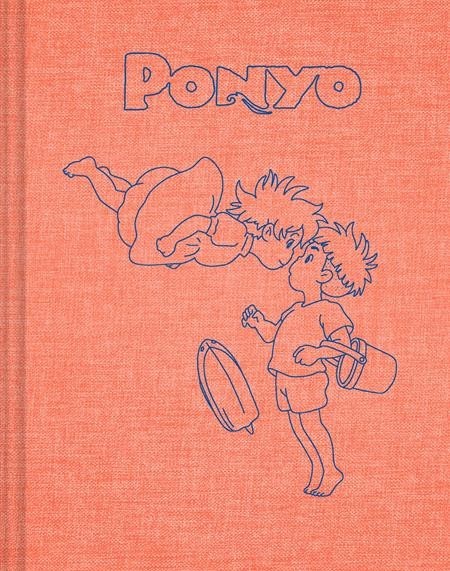 STUDIO GHIBLI PONYO NOTEBOOK ORANGE — HARDCOVER