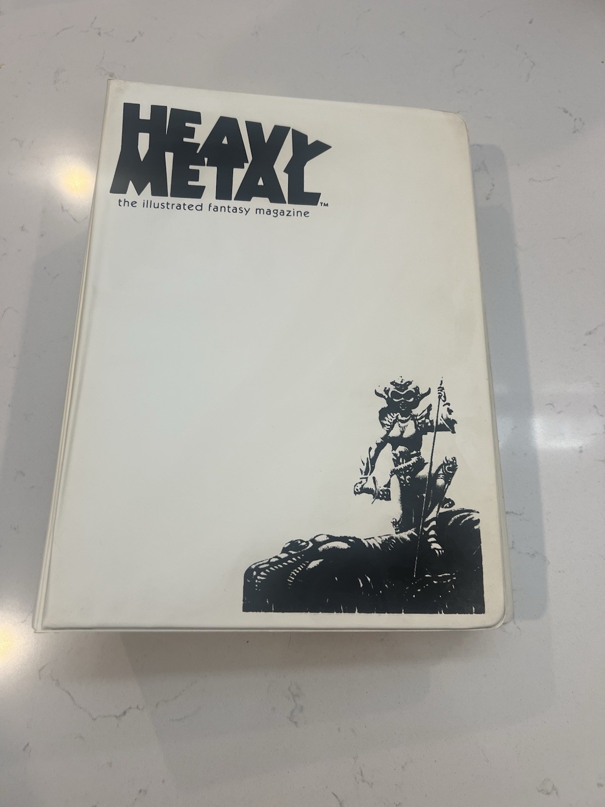 Vtg 1979 Heavy Metal Magazine 12 Issue Set Full Year W/ RaRe Mail Away Binder