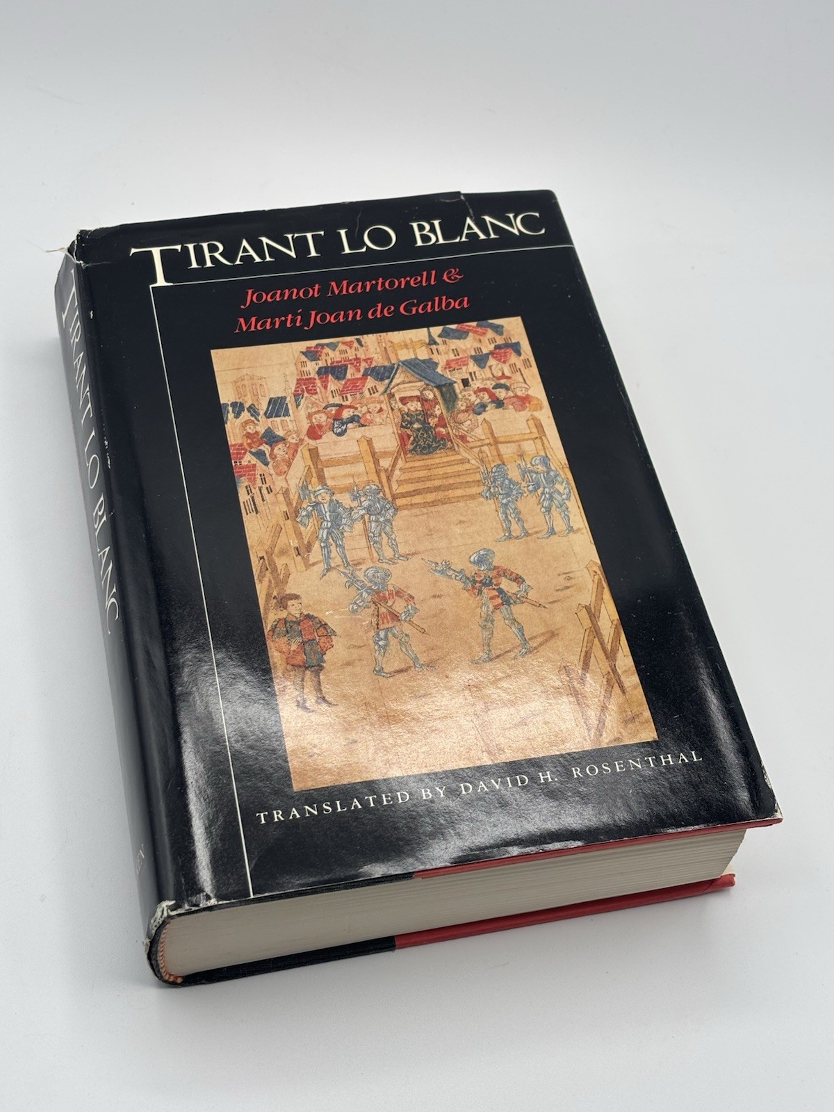 Schocken Books Tirant Lo Blanc Martorell Galba First Edition Illustrated book HC