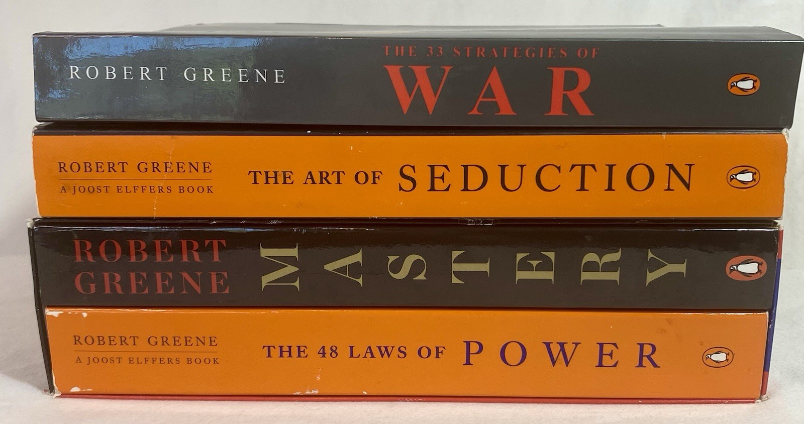 Robert Greene Collection Of 4 Books — Box Set Of 2 Plus 2 More — Signed Edition!