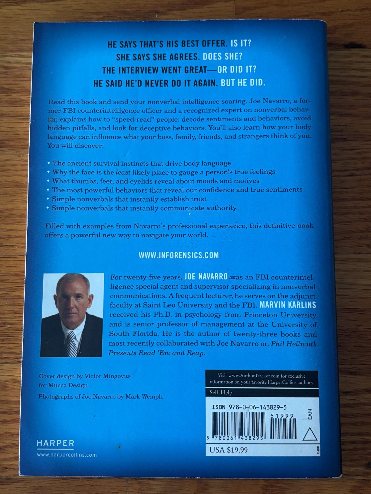 What Every Body Is Saying: An Ex-FBI Agent’s Guide to Speed-Reading People