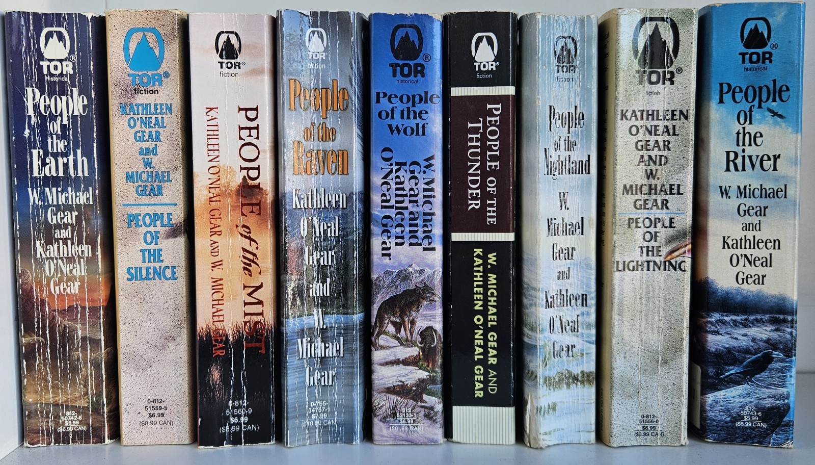 Michael Gear Books Paperback YOU CHOOSE — BUY 3 GET 1 FREE First Americans Good+