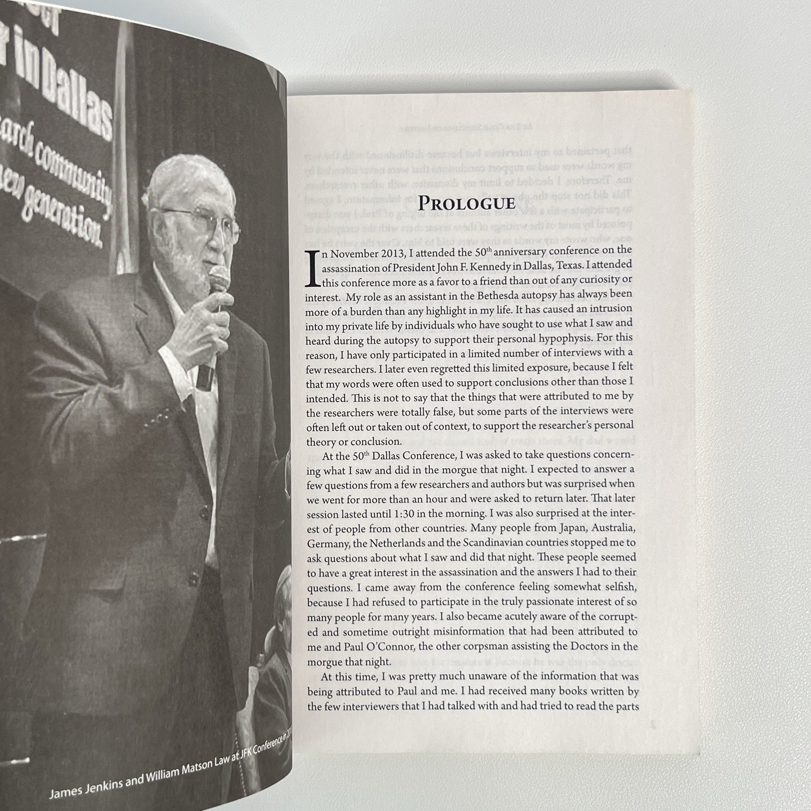At the Cold Shoulder of History JFK Bethesda Autopsy James Jenkins 1st Ed 2018