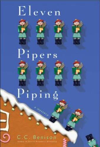 Eleven Pipers Piping: A Father Christmas Mystery — Hardcover — GOOD