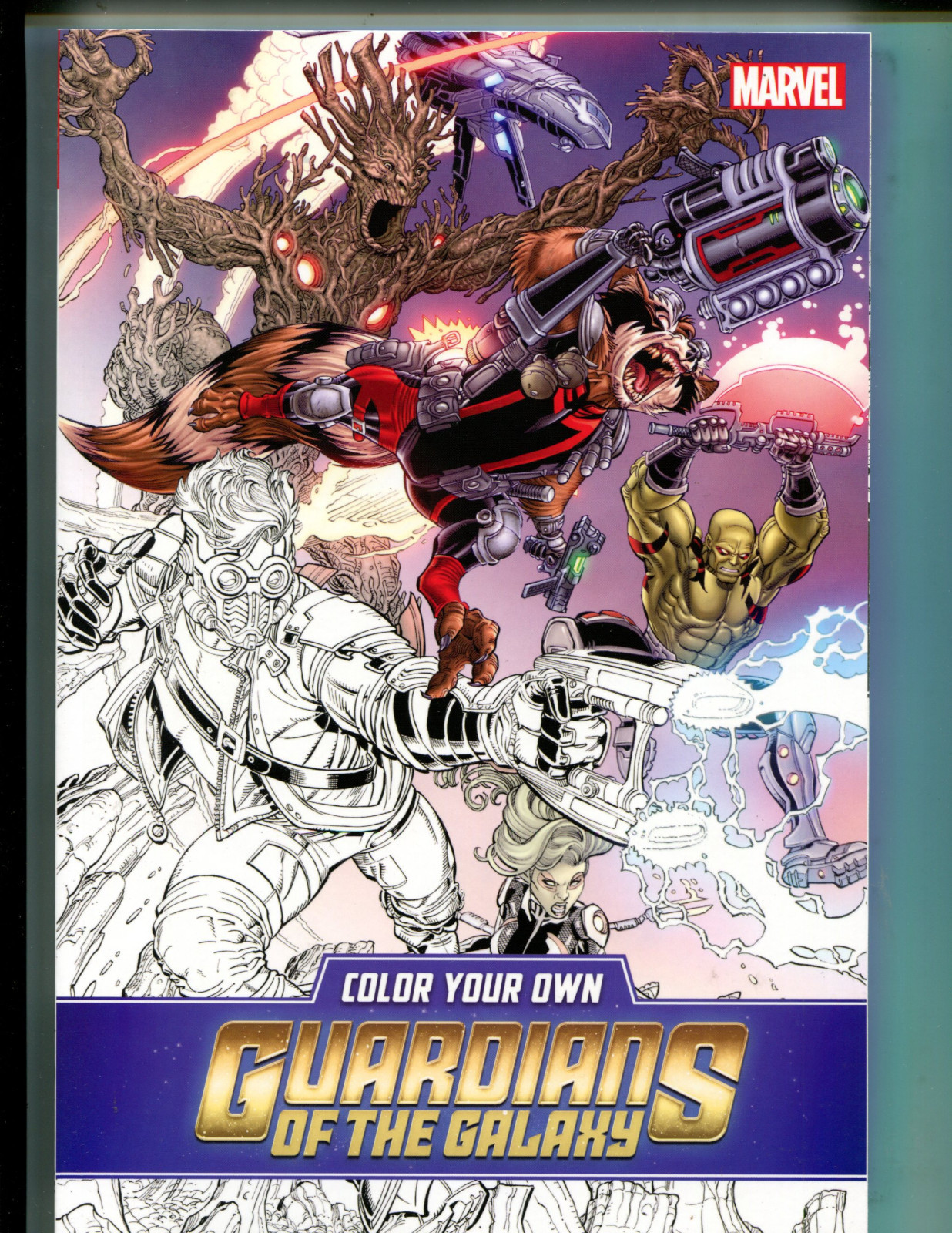 MARVEL COLOR YOUR OWN GUARDIANS OF THE GALAXY SC (9.2) FIRST PRINTING