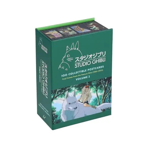 Studio Ghibli: 100 Collectible Postcards, Volume 2: Final Frames from the Featur