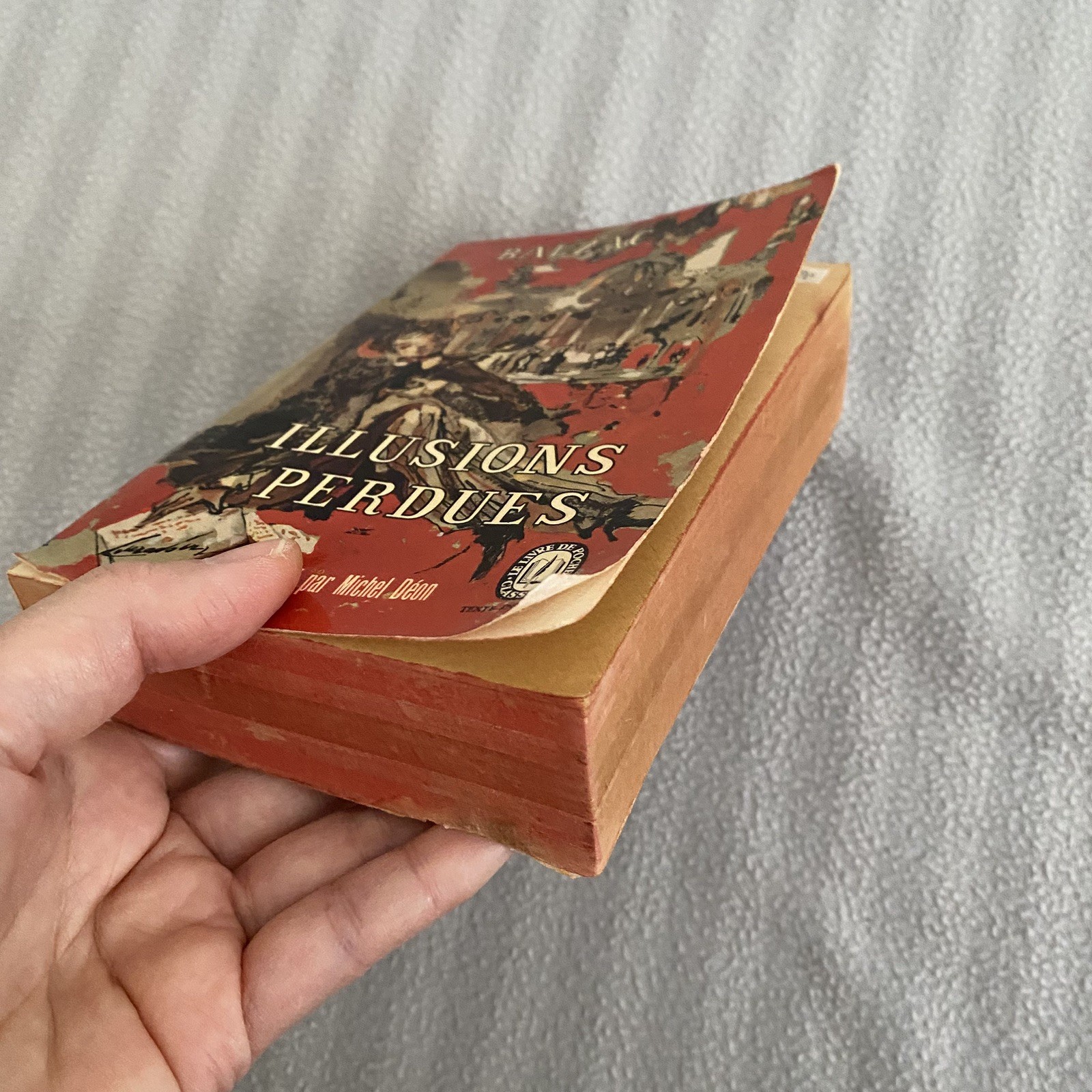 Illusions Perdues (French Edition) — Honore de Balzac 1962 Vtg Rare