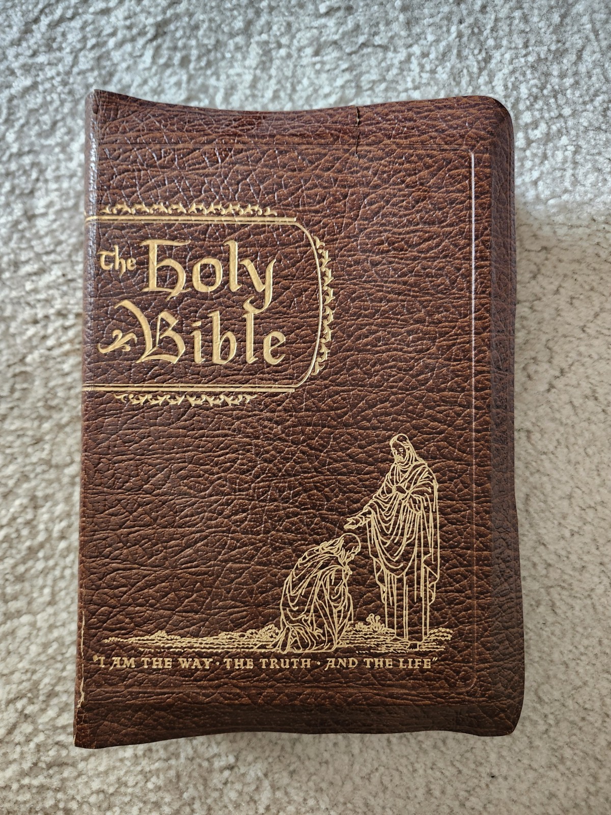 VINTAGE-1950 The Holy Bible Consolidated Book Illustrations Celebrated Old Maste