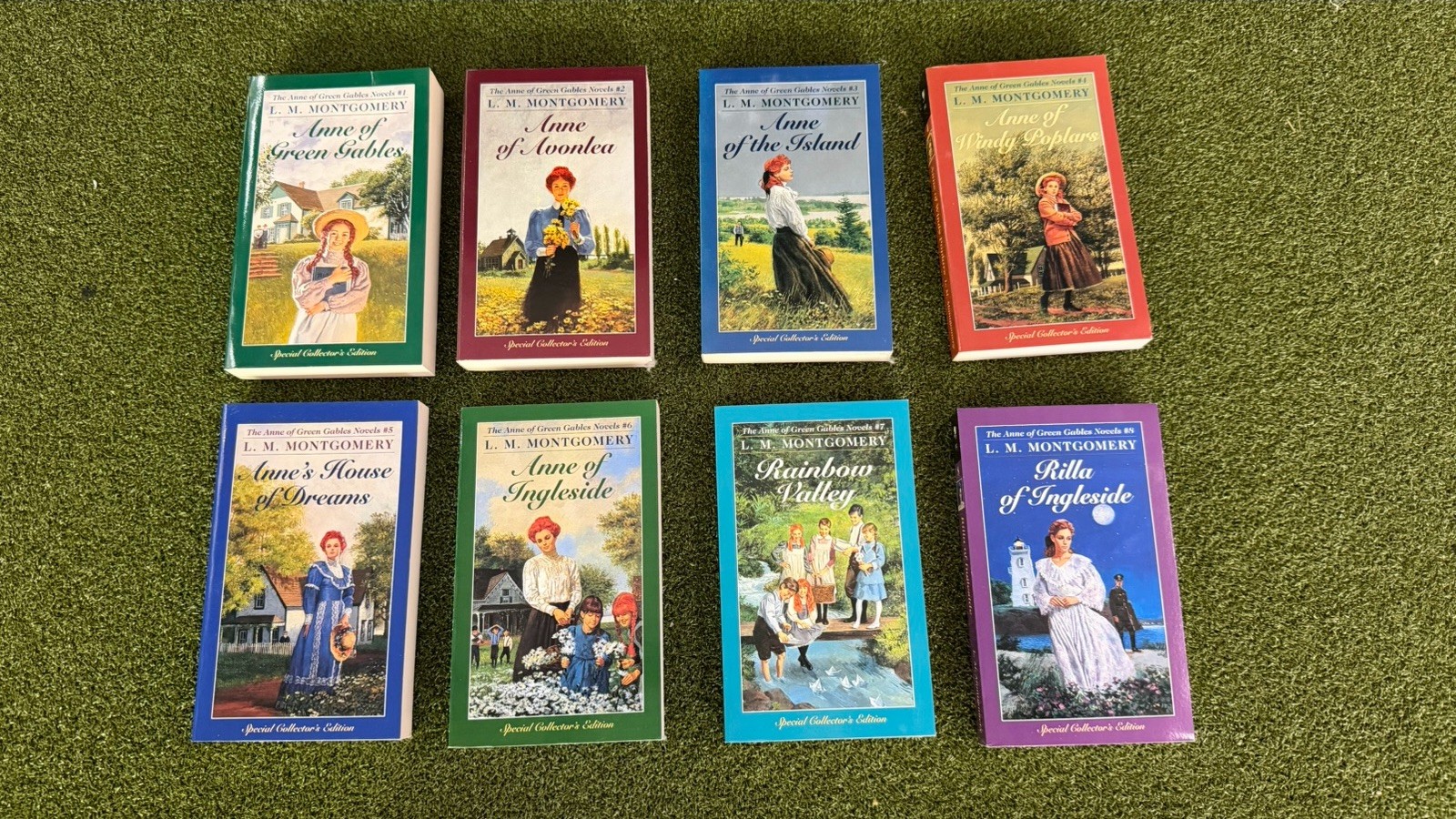 Anne of Green Gables Series #1-8 Paperback Set Special Collector’s Edition