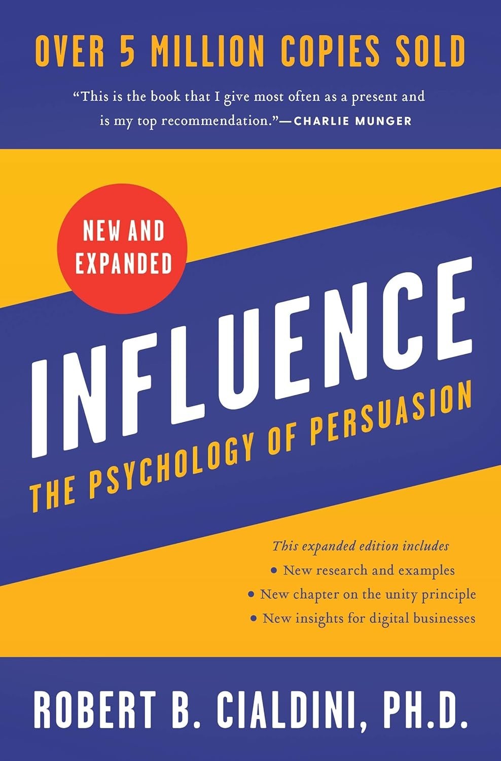 Influence: The Psychology of Persuasion by PhD Robert B. Cialdini Brand New