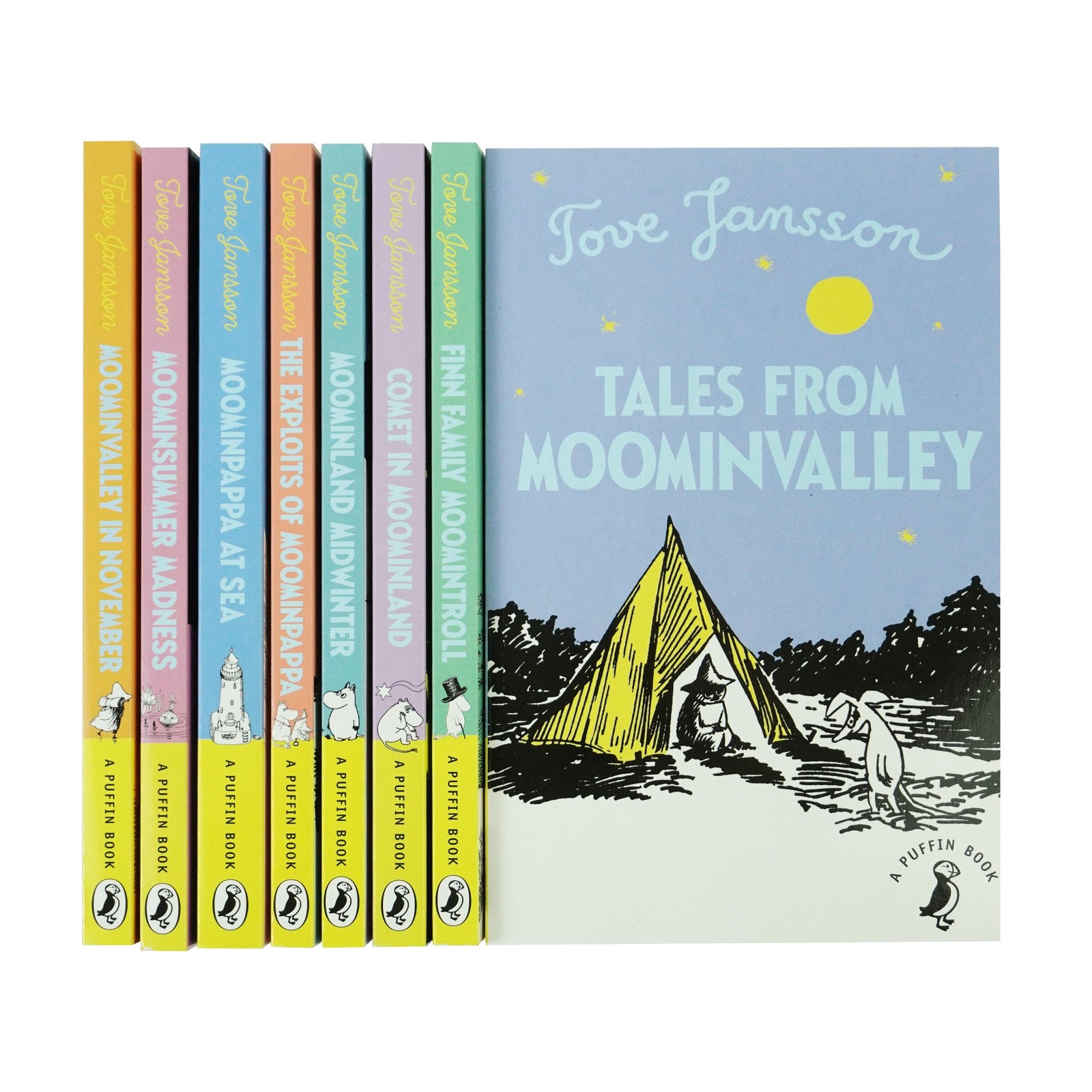 Moomin Series By Tove Jansson 8 Books Collection Set — Age 7-9 — Paperback
