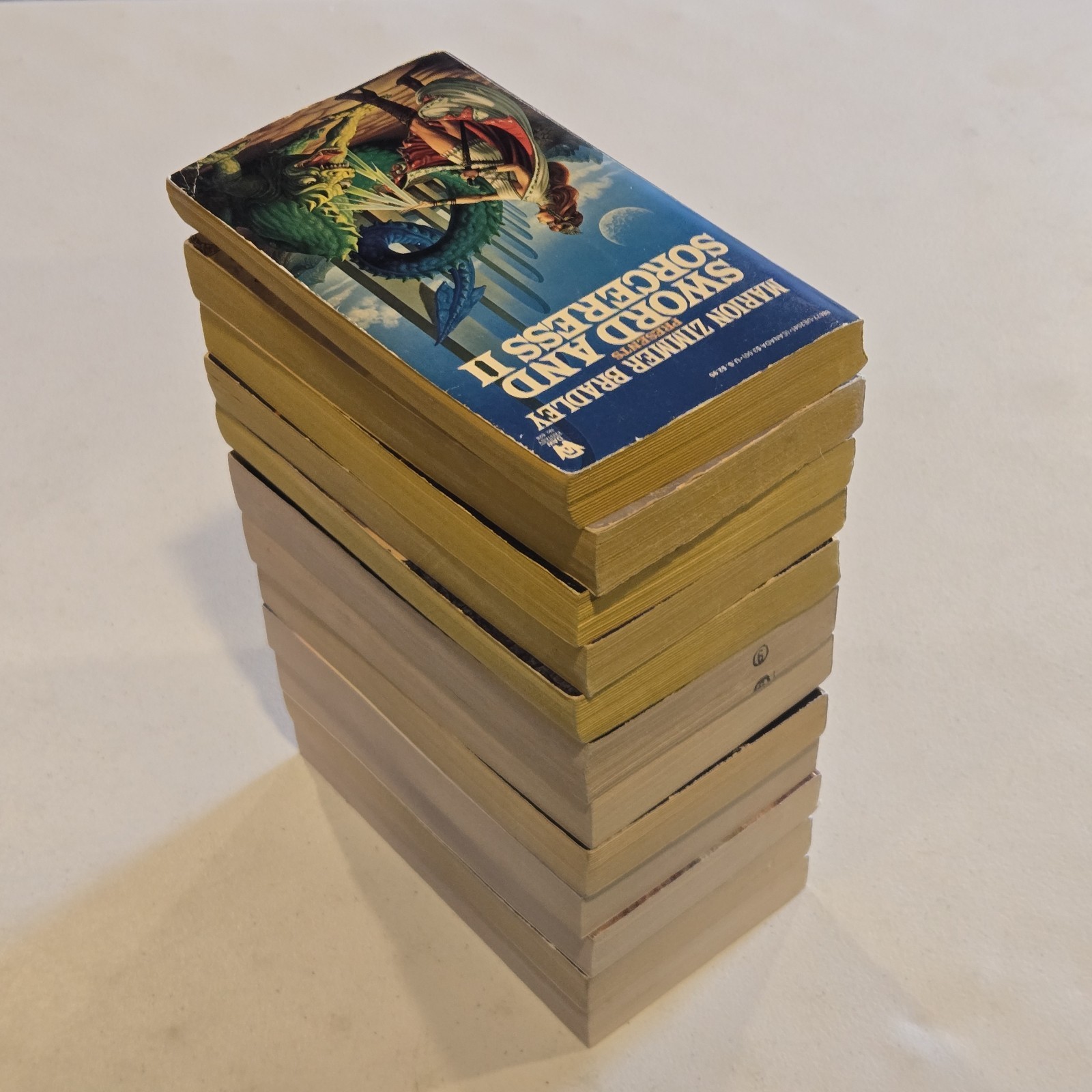 Sword And Sorceress — Vol 2 + 3 + 6 + 7 + 9 + 13-17 + 19 + 21 PB BOOK LOT OF 12