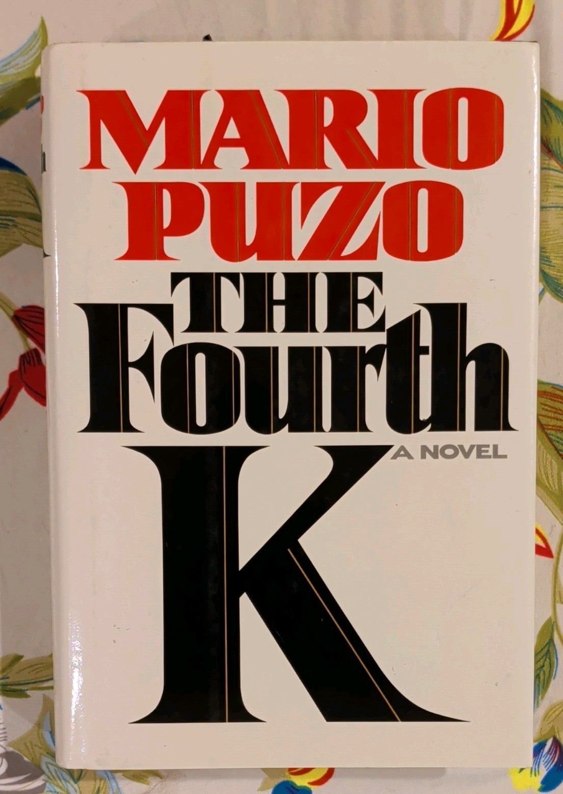 The Fourth K by Mario Puzo 1990 1st Edition Hardcover Dust Jacket