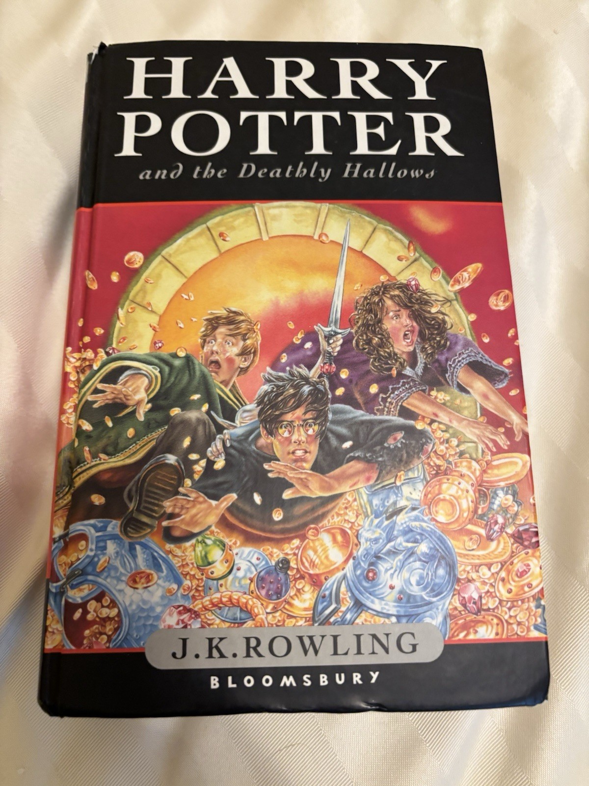 Harry Potter and the Deathly Hallows — 07 1st Ed. Bloomsbury UK Hardcover First