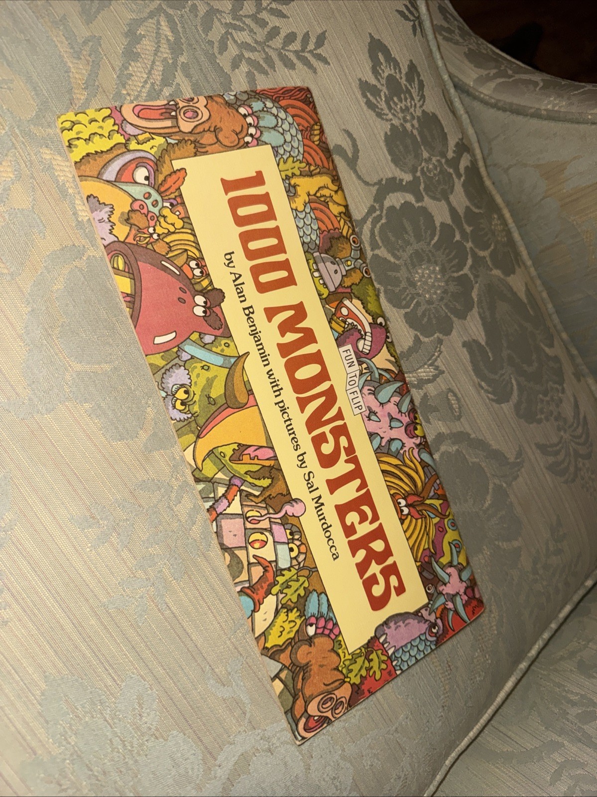 FUN TO FLIP 1000 MONSTERS By Alan Benjamin & Sal Murdocca Vintage Flip Book