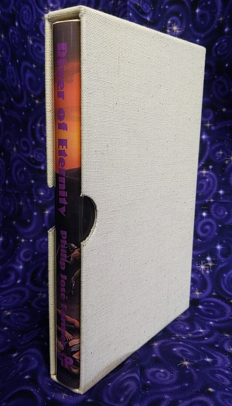 SIGNED River of Eternity by Philip Jose Farmer, ltd. Ed & Slipcase, Phantasia