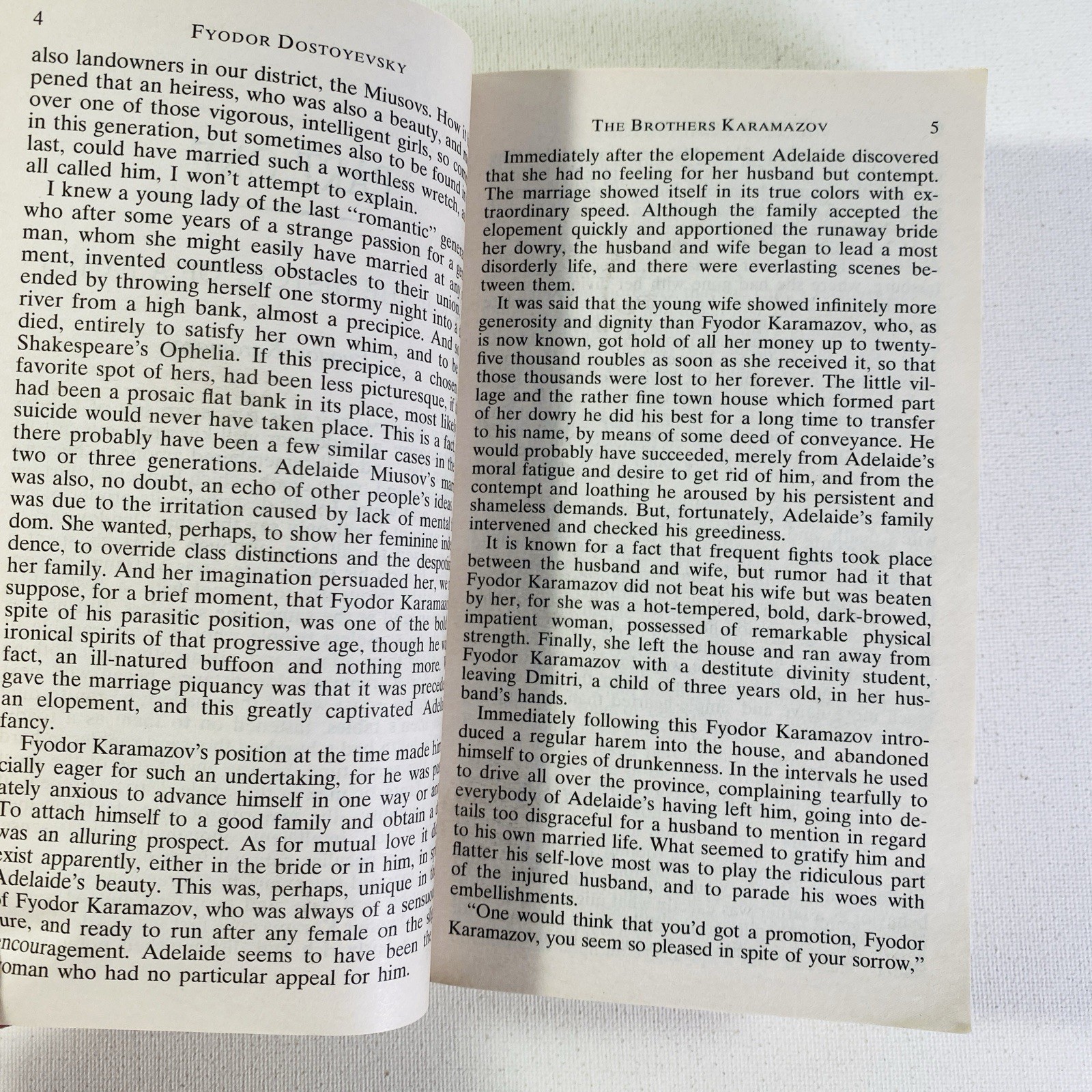 Brothers Karamazov by Fyodor Dostoyevsky 2007, Trade Paperback