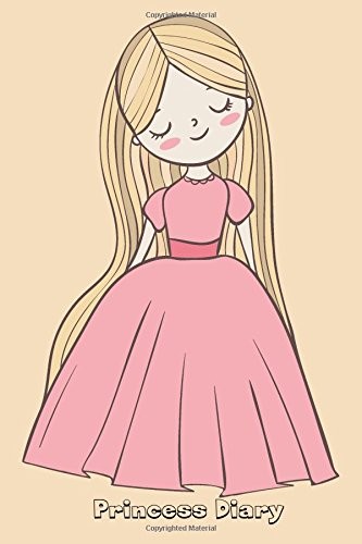 PRINCESS DIARY: 135 PAGES FOR YOUR THOUGHTS-6X9-LINED By Journal Ink Press *NEW*