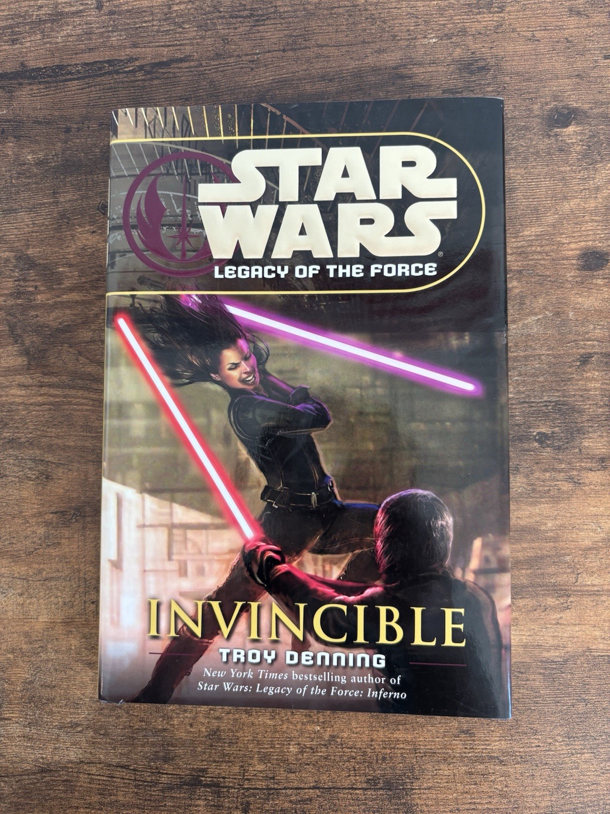 Invincible : Legacy of the Force IX by Troy Denning (2008, Hardcover) 1st Ed