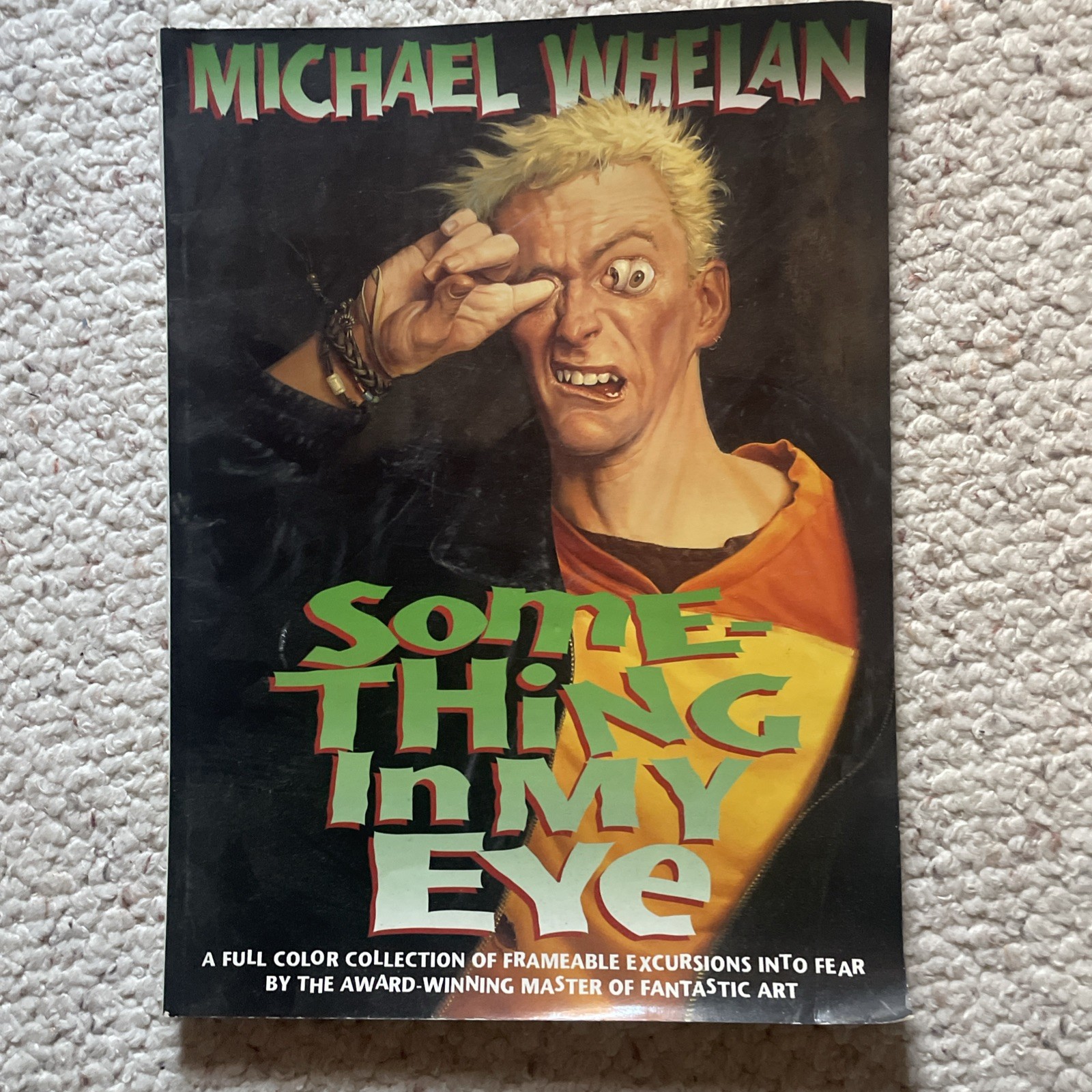 Something in my Eyeball by Whelan Michael Book Prints Art Horror
