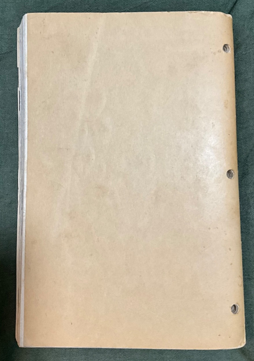Vintage 1950 Department Of Army/Air Force Tech Manuel RecipiesTM10-412 VTG Book