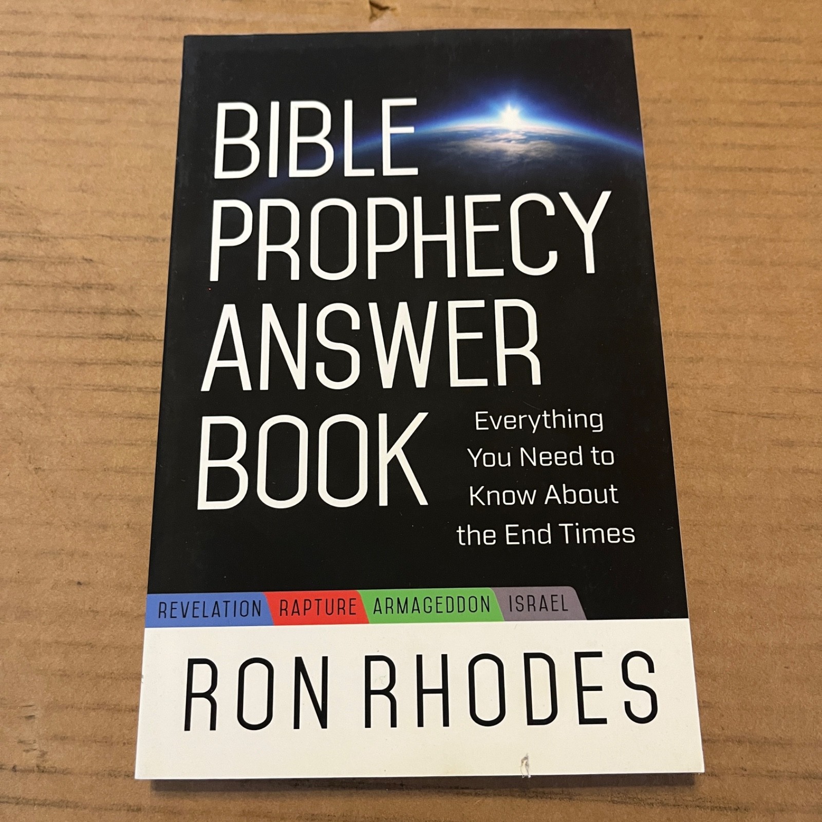 Bible Prophecy Answer Book: Everything You Need to Know About the End Times; Rho