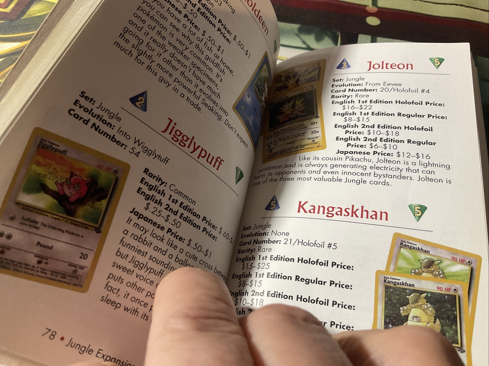 Pokemon Unofficial Card Collector’s Guide by Mike Searle & Tom Slizewski
