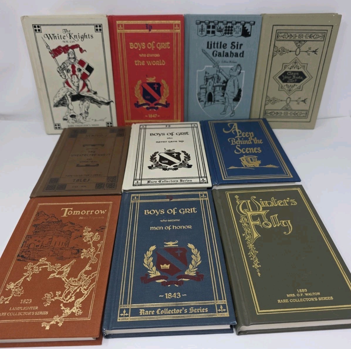 Lot of 10 Lamplighter Rare Collector’s Series Hardbacks Book Set
