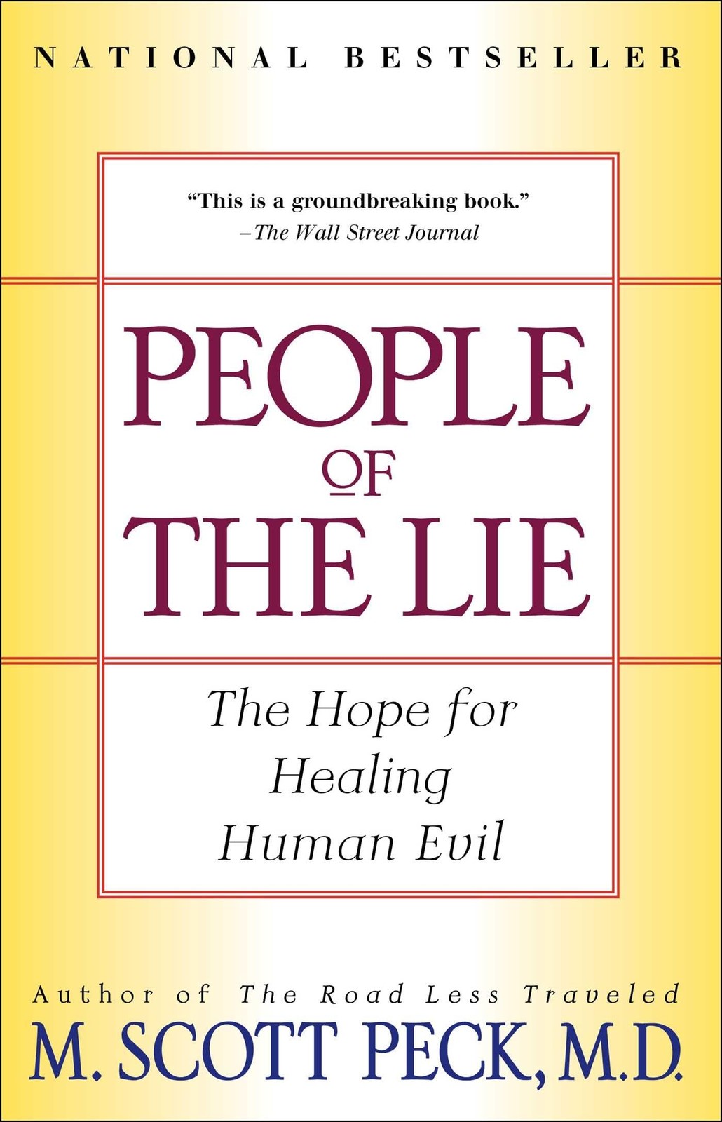 People of the Lie: The Hope for Healing Human Evil — paperback M. Scott Peck