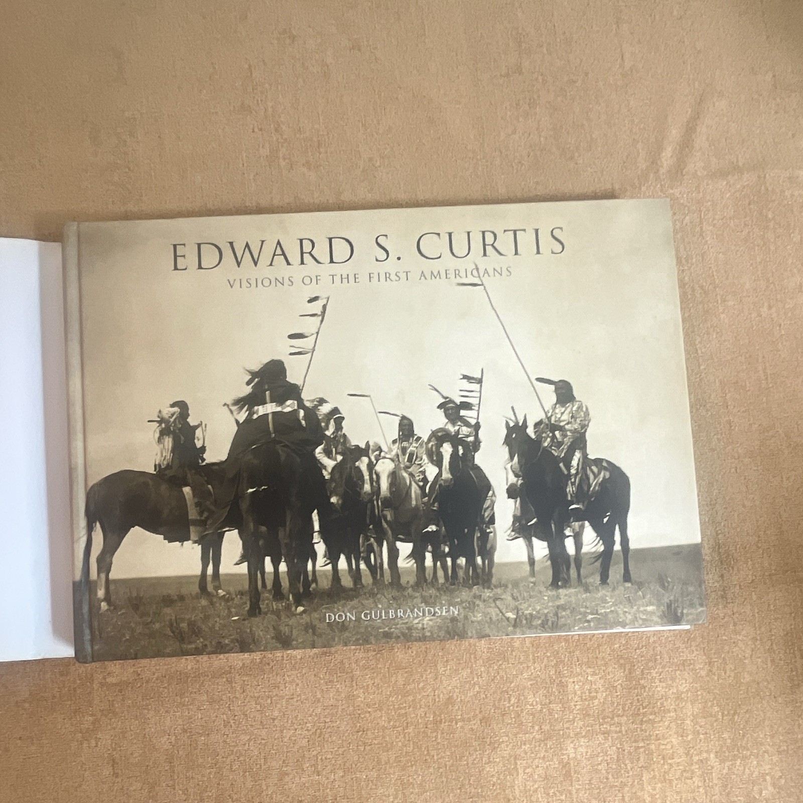 Edward S. Curtis: Visions of the First Americans HC Illus 2000 Gulbrandsen
