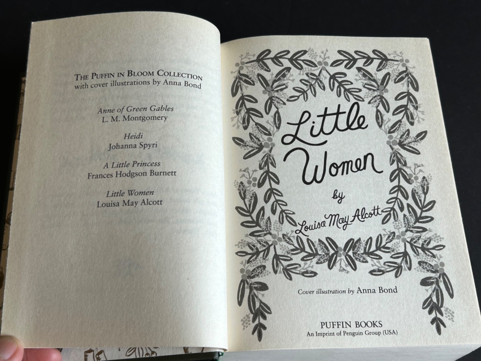 Little Women Puffin in Bloom Hardcover Book Louisa May Alcott