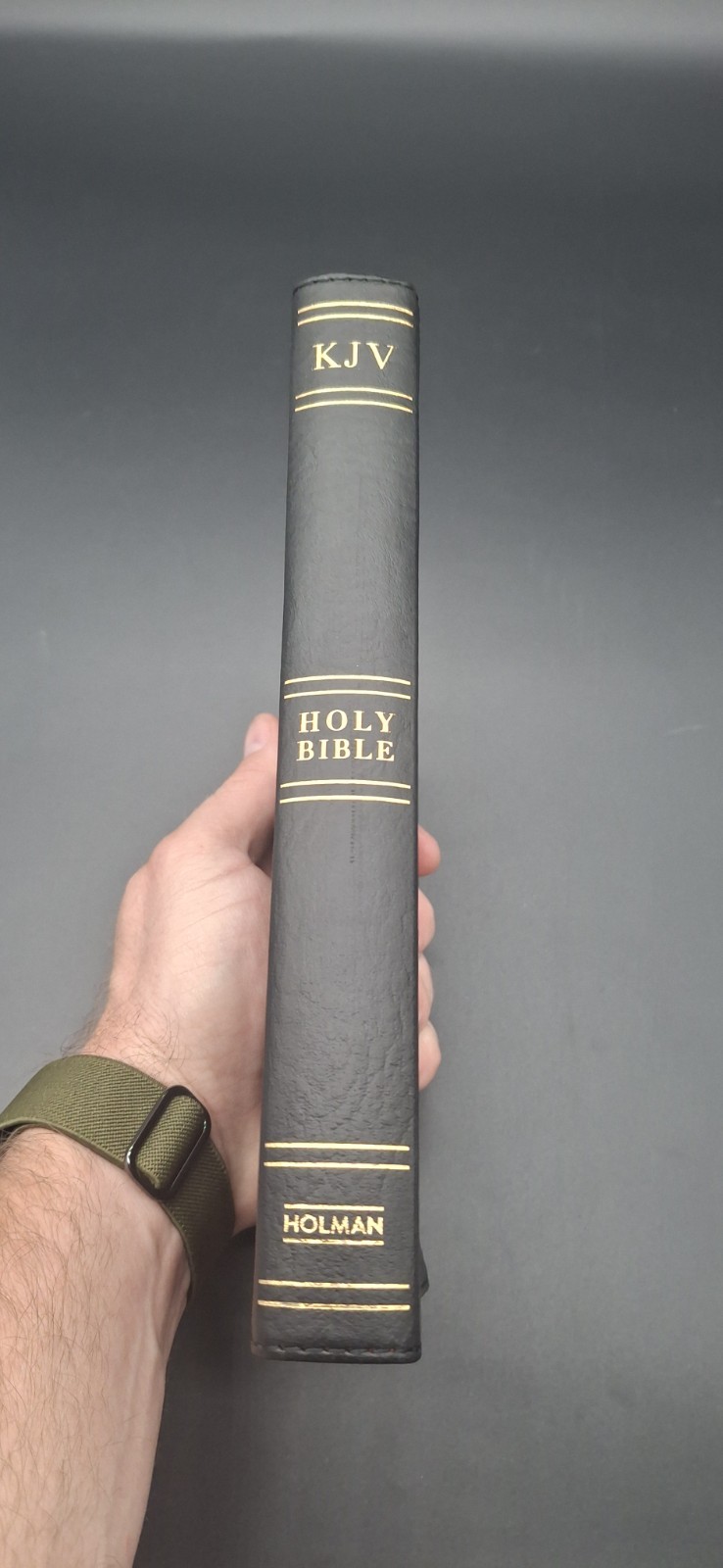 Supple Leather Holman KJV UltraThin Reference Concordance Edition VERY CLEAN