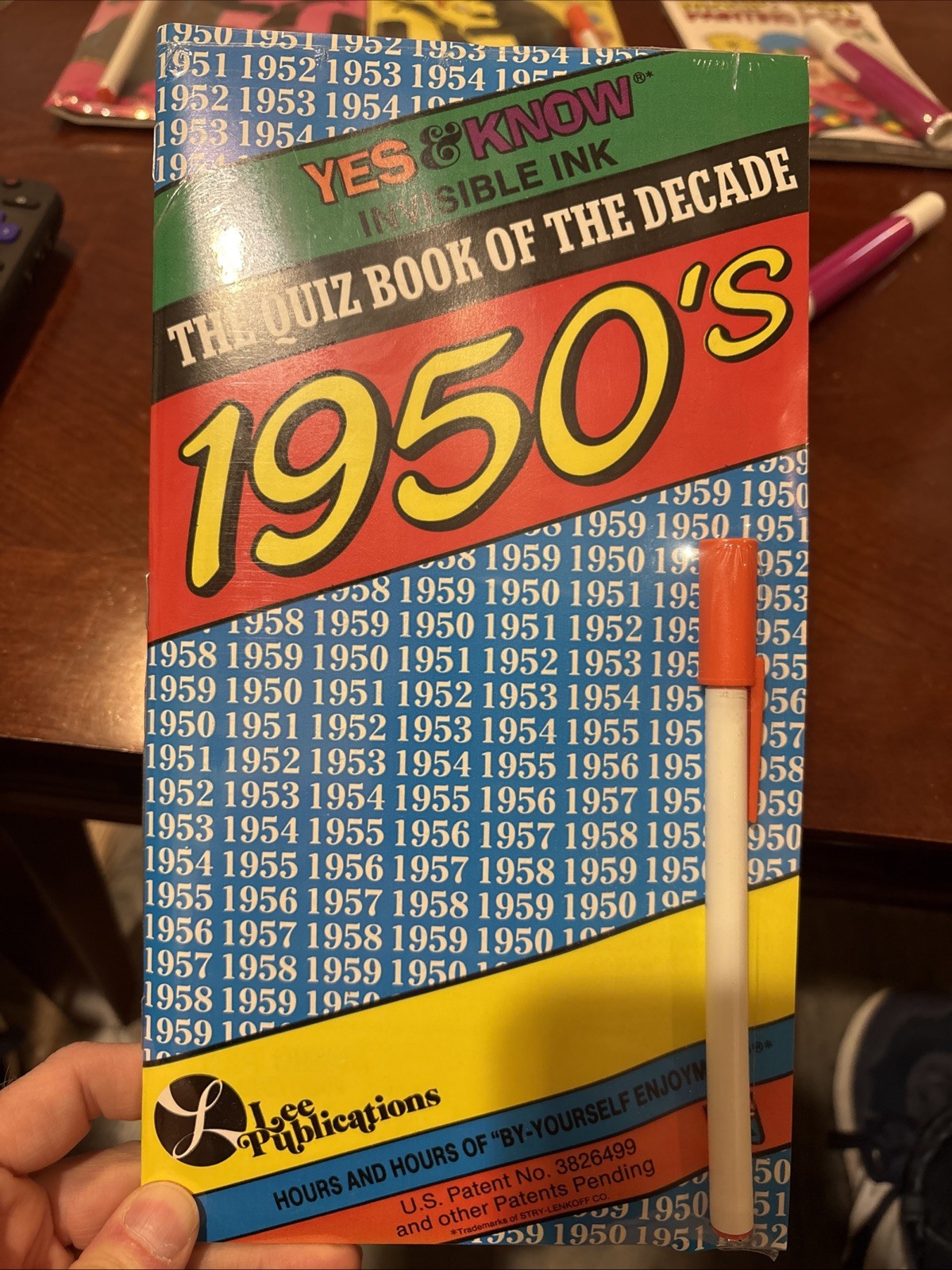 The Quiz Book Of The Decade 1950s Yes And Know Great for Birthdays!￼￼